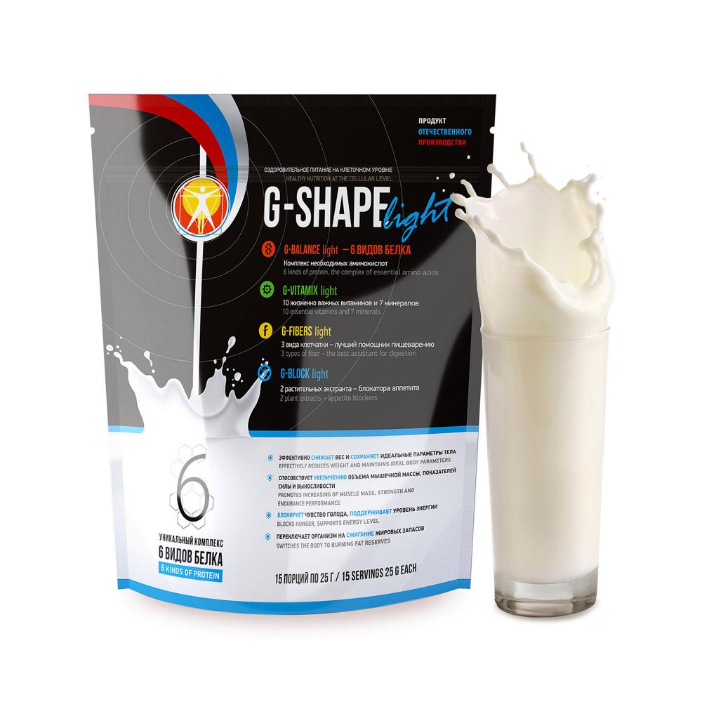 Оздоровительный коктейль G-Shape Light — банка 15 порций