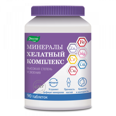 Минералы Хелатный комплекс Эвалар