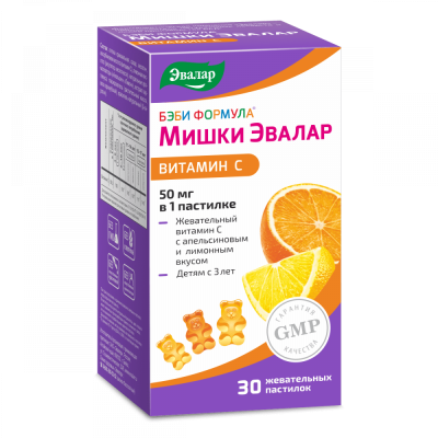 Бэби Формула Мишки Витамин С Эвалар